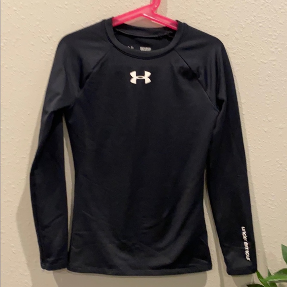 Boys Cold weather UA shirt